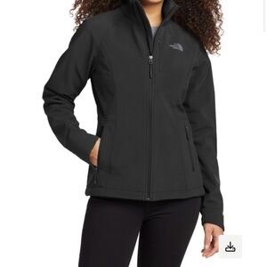 The North Face Women's Black Faux Fur Lined Zip Up Lightweight Jacket Size Small